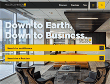 Tablet Screenshot of millerjohnson.com